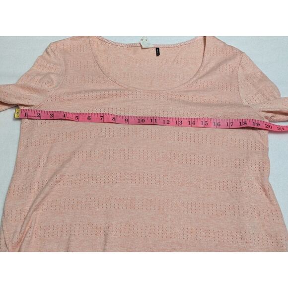 Anthropologie Top Pink Akemi Kin Sm Sylvie Pointelle Spring Easter Lightweight - Picture 7 of 9